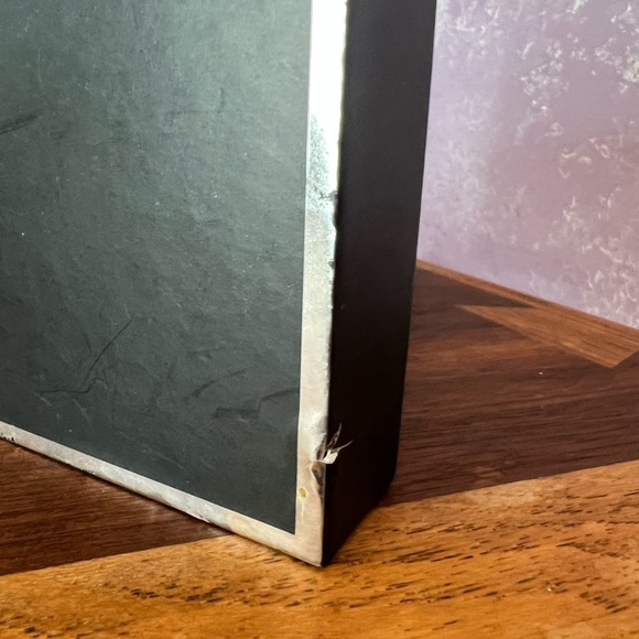 GUESS Black Pebble Leather Passport Cover - Picture 5 of 8